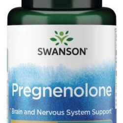 Pregnenolona De Alta Potência 25 Mg 60 Cápsulas Da Swanson V