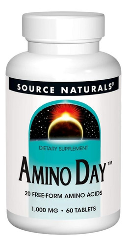 Amino Day 60 Tabs By Source Naturals - Imagem 2
