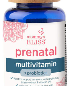 Probiótico Multivitamínico Pré-natal Mommy&quots Bliss Vegan