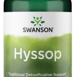 Hissopo 450 Mg 100 Cápsulas Da Swanson Vitamins