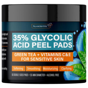 Almofadas De Peeling Facial Esfoliantes Nuvadermis 35% De Ác