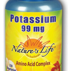 Potassium 99 Mg 250 Caps By Nature&quots Life