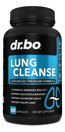 Suplemento Dr. Bo Lung Cleanse Support 60 Cápsulas