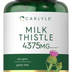 Suplemento Carlyle Milk Thistle 4375mg 120 Cápsulas