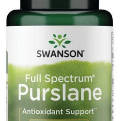 Full Spectrum Purslane 400 Mg 60 Cápsulas Vegetais Da Swanso