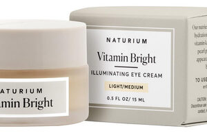 Creme Para Os Olhos Naturium Vitamin Bright Illuminating Com