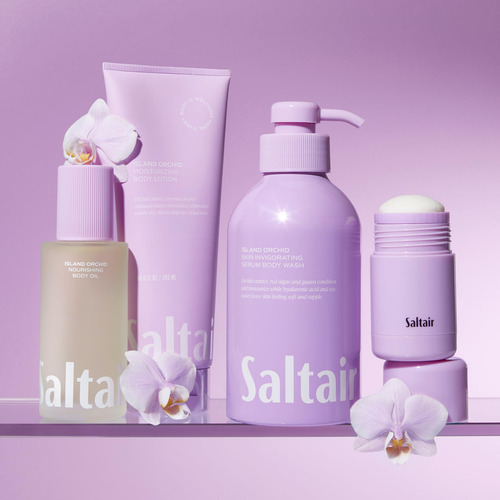 Óleo Corporal Saltair Luxurious Island Orchid 120 Ml Para Mu - Imagem 6