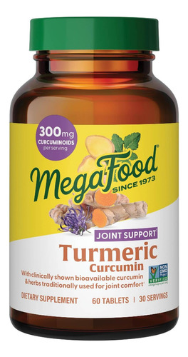 Força Extra De Curcumina De Cúrcuma Megafood - Suplemento De