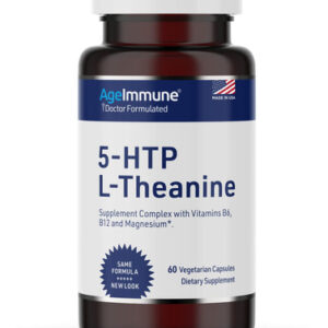 Suplemento Ageimmune 5-htp Formula Stress Relief 60 Cápsulas