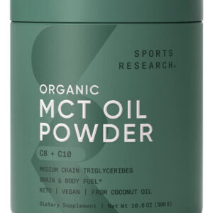 Óleo Mct Em Pó, Pesquisa Esportiva, Certificado Keto Vegan