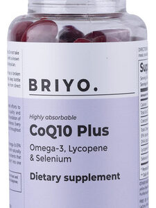 Suplemento Briyo Coq10 100mg + Ômega-3 Com Licopeno E Selêni