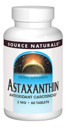 Astaxanthin 2 Mg 60 Tabs By Source Naturals - Imagem 2
