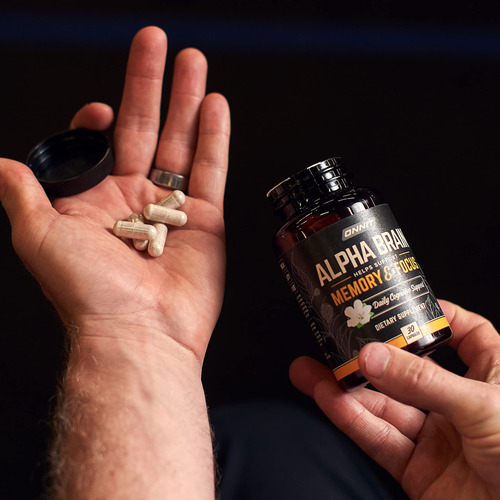 Suplemento Onnit Alpha Brain Premium Nootropic 30 Cápsulas - Imagem 7