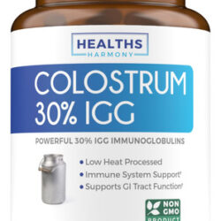 Suplemento Healths Harmony Colostrum 1.000 Mg 30% Igg 60 Cáp