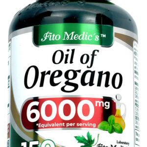 Suplemento Fito Medics Óleo De Orégano 6000 Mg 150 Cápsulas