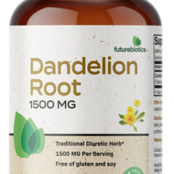 Suplemento Futurebiotics Dandelion Root 1500 Mg 120 Cápsulas