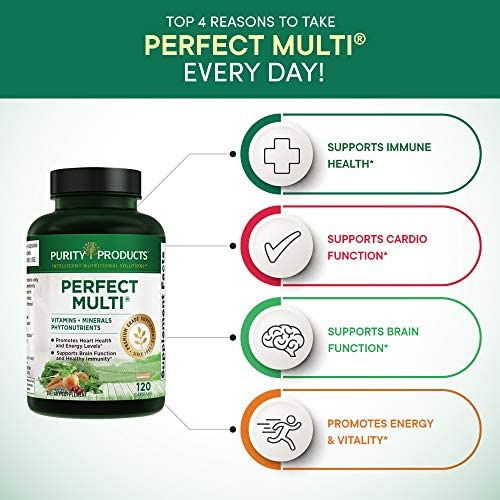 Purity Products Perfect Multivitamínico Multivitamínico Emba - Imagem 3