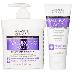 Creme Corporal Hidratante Advanced Clinicals Ácido Hialurôni