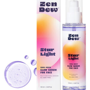 Sérum De Mucina De Caracol Zen Dew Star Light 100ml 97% De M