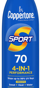Spray De Proteção Solar Coppertone Sport Spf 70 163ml