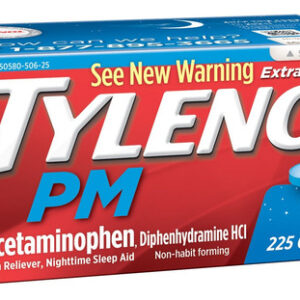 AnaLGésico + Auxiliar Para Dormir Tylenol Pm Extra Strength