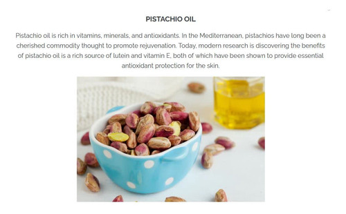 Body Polish Pistache Skincare Óleo De Pistache 240 Ml Com Ca - Imagem 5
