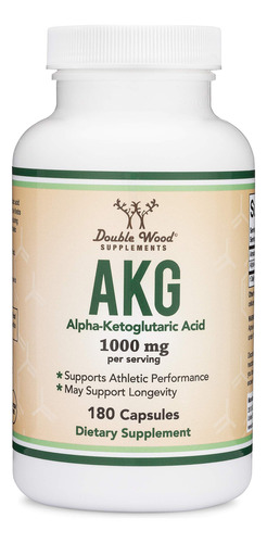 Suplemento Double Wood Akg (ácido Alfa Cetoglutárico) 1.000 - Imagem 4