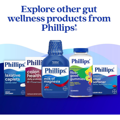Suplemento De Fibra Phillips" Fiber Good Gummies 90 Unidades - Imagem 6