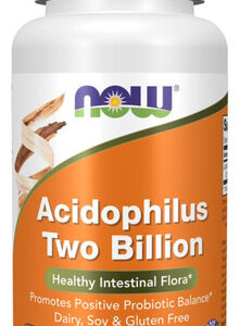 Acidophilus 2 Bilhões 100 Cápsulas Da Now Foods