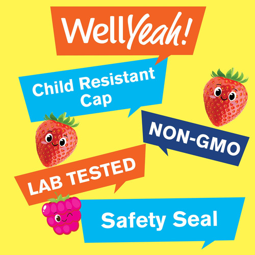 Gomas De Fibra Prebiótica Wellyeah Kids Digestive Support 60 - Imagem 3