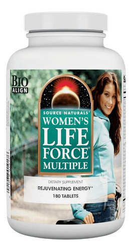 Womens Life Force Multiple 180 Tabs By Source Naturals - Imagem 2