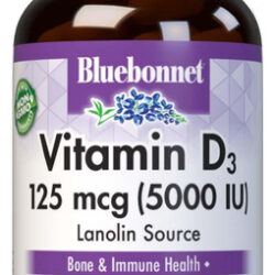 Cápsula Vegetal De Vitamina Diu Bluebonnet Nutrition, Auxili