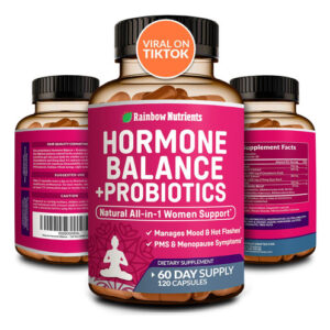 Suplemento Rainbow Nutrients Hormone Balance + Probióticos