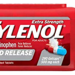 Géis AnaLGésicos De Liberação Rápida Tylenol Extra Strength
