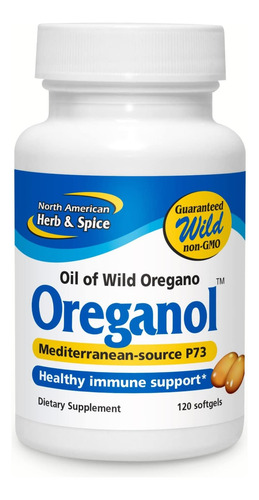 Erva E Especiarias Do Norte Americana Oreganol Psoftgels - S