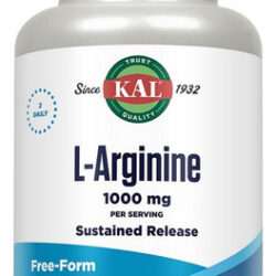L-arginina Sr 1.000 Mg 120 Comprimidos Por Kal