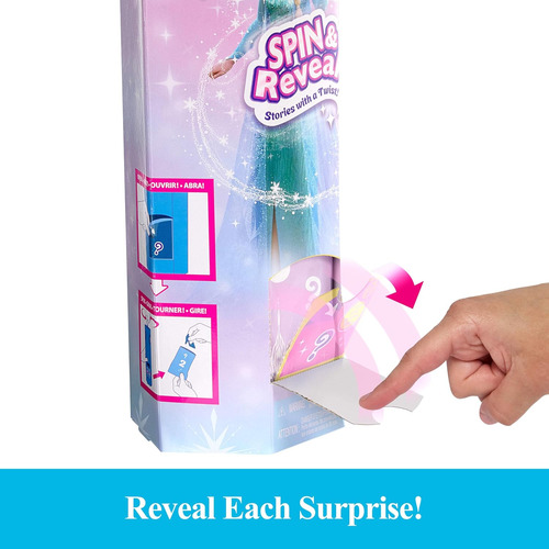 Boneca Disney Frozen Elsa Fashion Com 11 Surpresas - Imagem 3
