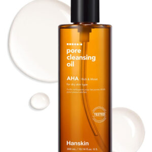 Óleo De Limpeza Hanskin Aha Pore Para Pele Seca 300ml