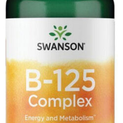 Complexo De Vitamina B-125 De Maior Potência 100 Comprimidos