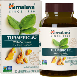 Suplemento De Cúrcuma Do Himalaia 95 Com Curcumina 600 Mg 60