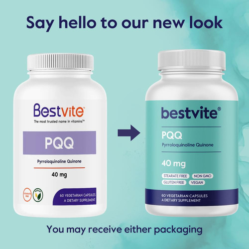 Suplemento Bestvite Pqq 40 Mg (pirroloquinolina Quinona) 60 - Imagem 3
