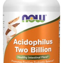 Acidophilus 2 Bilhões 250 Cápsulas Da Now Foods