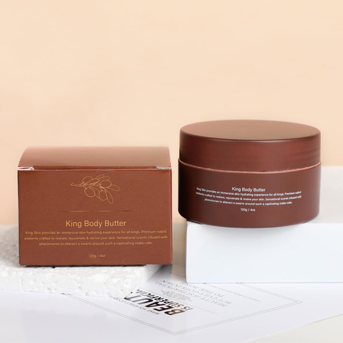 Manteiga Corporal Lucift Kings Skin King Warm Scent 120 Ml P - Imagem 7