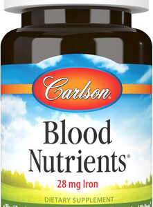 Carlson - Nutrientes Sanguíneos, 28 Mg Ferro, Desenvolviment