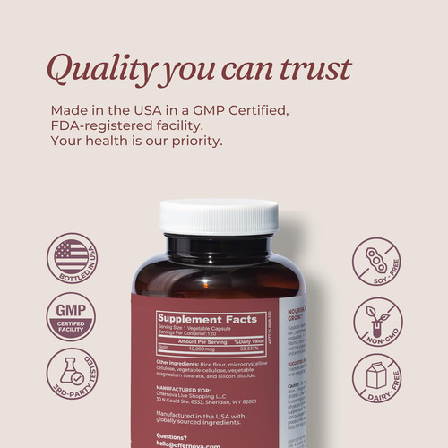Offernova Biotin Ultra - Vitaminas Capilares Com Biotina - P - Imagem 4