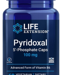 Piridoxal 5 Cápsulas De Fosfato 100 Mg 60 Cápsulas By Life E