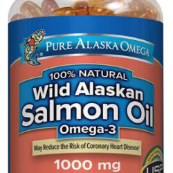 Óleo De Salmão Ômega 3 1000mg Pure Alaska Omega 210 Cáps