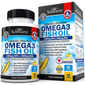 Suplemento Bioschwartz Omega 3 Óleo De Peixe 90 Cápsulas Gel