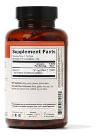 Naturewise Vitamina E 400 Ui Softgels (180mg Dl-alpha) - Sup - Imagem 8