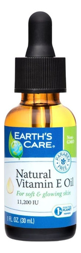 Óleo De Vitamina E Natural De 1 Onça Da Earth's Care - Imagem 2